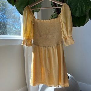 Reformation Elle dress nwot. Never been worn. Never been washed